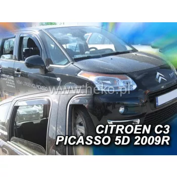   Heko 4 darabos légterelő Citroen C3 Picasso 5 ajtós 2009- (12247)