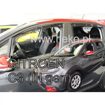 Heko 4 darabos légterelő Citroen C3 5 ajtós 2017- (12266)