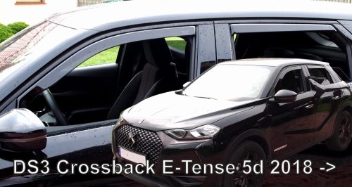 Heko 4 darabos légterelő Citroen DS3 Crossback E-Tense 5 ajtós+ha HB 2018-