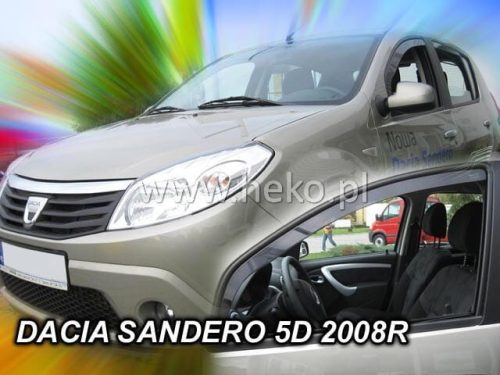 Heko 2 darabos légterelő Dacia Sandero Stepway SUV 5 ajtós kombi 2009-2013, Dacia Sandero SUV 5 ajt
