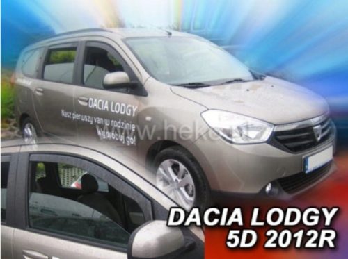 Heko 2 darabos légterelő Dacia Dokker SZGK 2013- , Dacia Lodgy 5 ajtós 2013- (13109)