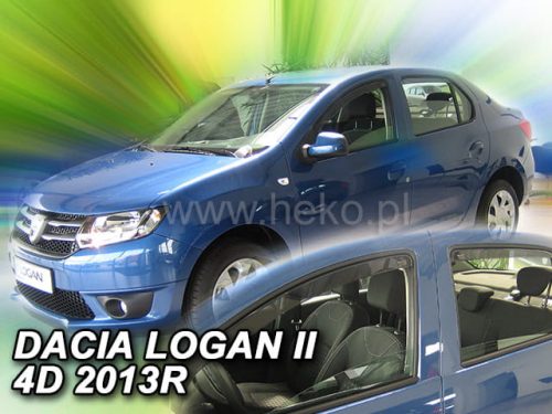 Heko 4 darabos légterelő Dacia Logan 4 ajtós sedan 2013- (13112)