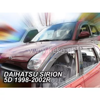   Heko 2 darabos légterelő Daihatsu Sirion 5 ajtós csapott hátú 1998-2004 (13209)
