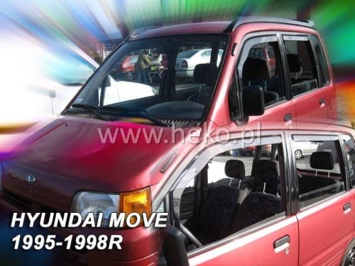 Heko 4 darabos légterelő Daihatsu Move 5 ajtós kombi 1997-2002 (13213)