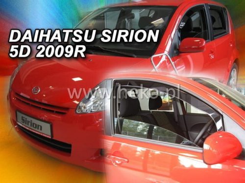 Heko 2 darabos légterelő Daihatsu Sirion 5 ajtós csapott hátú 2006- (13216)