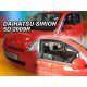 Heko 2 darabos légterelő Daihatsu Sirion 5 ajtós csapott hátú 2006- (13216)