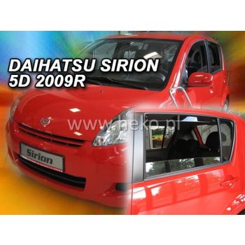   Heko 4 darabos légterelő Daihatsu Sirion 5 ajtós csapott hátú 2006- (13217)
