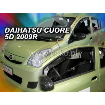   Heko 2 darabos légterelő Daihatsu Cuore 5 ajtós csapott hátú 2007- (13218)