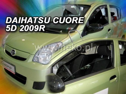 Heko 2 darabos légterelő Daihatsu Cuore 5 ajtós Hatcback 2007- (13218)