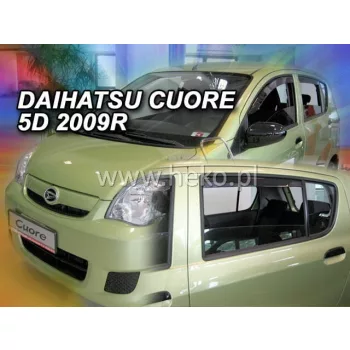   Heko 4 darabos légterelő Daihatsu Cuore 5 ajtós csapott hátú 2007- (13219)