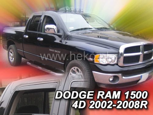 Heko 4 darabos légterelő Dodge Ram 4 ajtós double cab 2002-