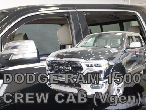 Heko 4 darabos légterelő Dodge Ram 1500 V. 4 ajtós+ha. 2019- CREW kabin (13421)