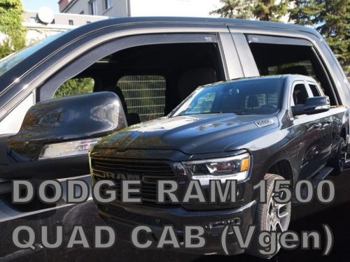 Heko 4 darabos légterelő Dodge Ram 1500 V. 4 ajtós+ha. 2019- QUAD kabin (13422)