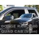 Heko 4 darabos légterelő Dodge Ram 1500 V. 4a+ha. 2019- QUAD kabin (13422)