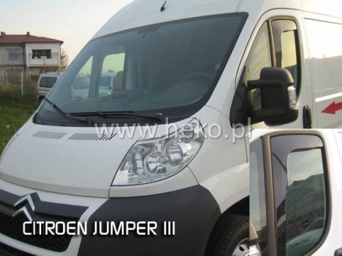 Heko 2 darabos légterelő Fiat Ducato 2 ajtós single cab/4 ajtós double cab/Van 4 ajtós 2006-, Peugeo