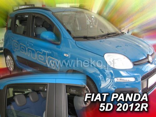 Heko 4 darabos légterelő Fiat Panda 5 ajtós Hatcback 2012- (15168)