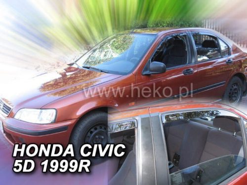 Heko 4 darabos légterelő Honda Civic 5 ajtós csapott hátú/kombi 1995-2000 (17109)