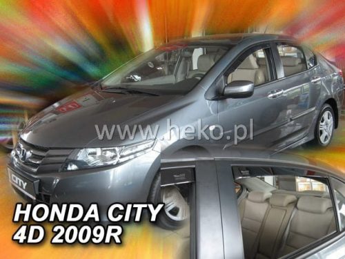 Heko 4 darabos légterelő Honda City 4 ajtós sedan 2009- (17153)