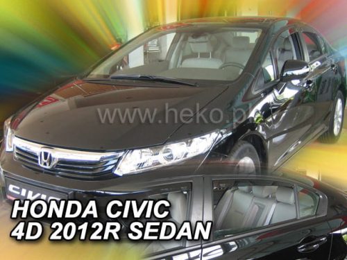 Heko 4 darabos légterelő Honda Civic 4 ajtós sedan 2012-
