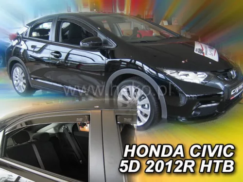 Heko 4 darabos légterelő Honda Civic 5 ajtós csapott hátú 2012- (17163)