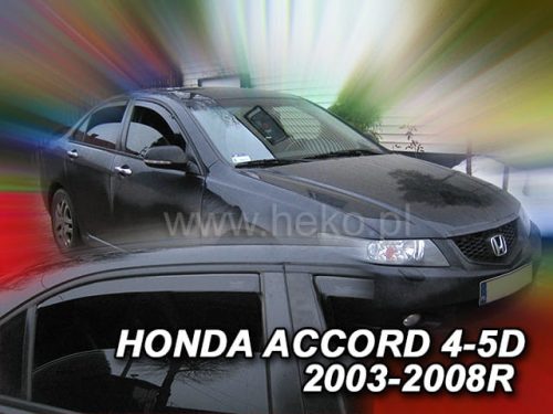 Heko 4 darabos légterelő Honda Accord 4 ajtós sedan 2003-2008 (17176)