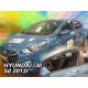 Heko 2 darabos légterelő Hyundai i30 5 ajtós csapott hátú 2012-