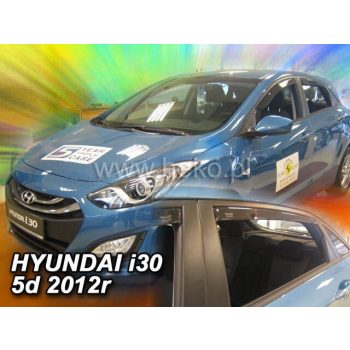   Heko 4 darabos légterelő Hyundai i30 5 ajtós csapott hátú 2012- (17274)