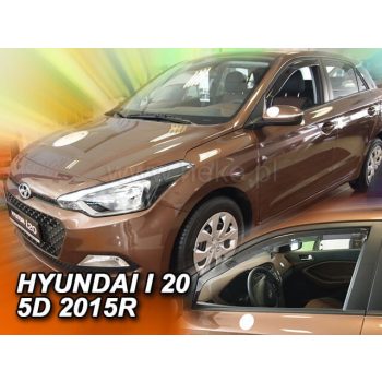   Heko 2 darabos légterelő Hyundai i20/Active/Classic/Comfort/prémium 5 ajtós 2015- (17282)