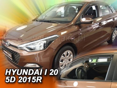 Heko 2 darabos légterelő Hyundai i20/Active/Classic/Comfort/prémium 5 ajtós 2015- (17282)