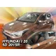 Heko 4 darabos légterelő Hyundai i20/Active/Classic/Comfort/prémium 5 ajtós 2015- (17283)