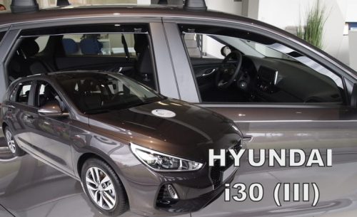 Heko 4 darabos légterelő Hyundai i30 5 ajtós Hatcback, i30 CW 5 ajtós combi 2017- (17291)