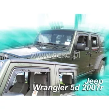   Heko 4 darabos légterelő Jeep Wrangler 5 ajtós 2007- (19115)