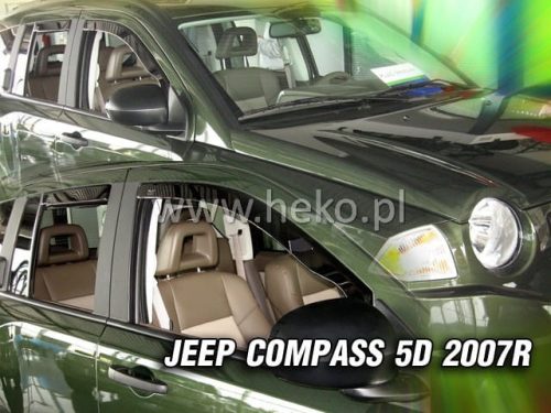 Heko 2 darabos légterelő Jeep Compass/Patriot 5 ajtós 2007-2017 (19116)