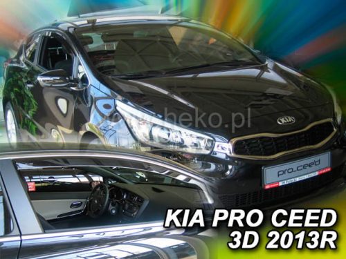 Heko 2 darabos légterelő KIA Pro Cee d 3 ajtós csapott hátú 2012- (20115)