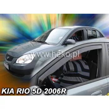   Heko 2 darabos légterelő KIA Rio 4 ajtós sedan 2005-2011, KIA Rio 5 ajtós csapott hátú 2005-2011 (2