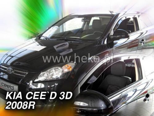Heko 2 darabos légterelő KIA Pro Cee d 3 ajtós csapott hátú 2008-2012 , KIA Pro Cee d 3 ajtós csapot