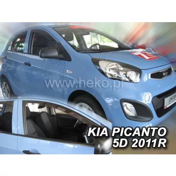   Heko 2 darabos légterelő KIA Picanto 5 ajtós 2011- (20150)
