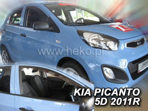 Heko 2 darabos légterelő KIA Picanto 5 ajtós 2011- (20150)
