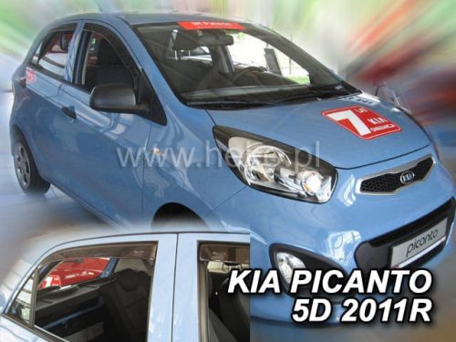 Heko 4 darabos légterelő KIA Picanto 5 ajtós 2011- (20151)