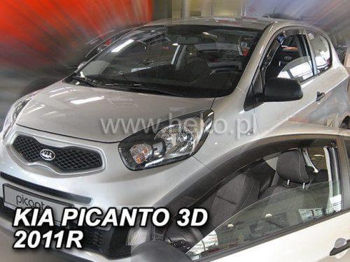 Heko 2 darabos légterelő KIA Picanto 3 ajtós csapott hátú 2011- (20154)