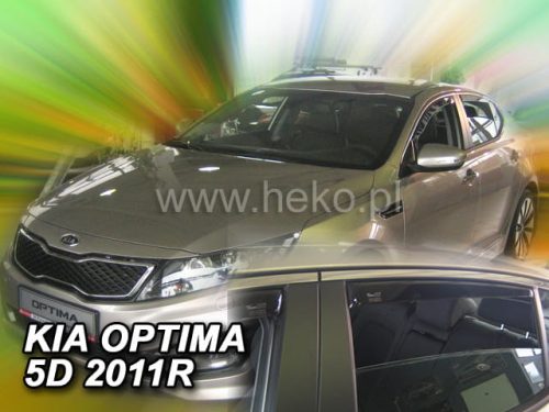 Heko 4 darabos légterelő KIA Optima 4 ajtós sedan 2012- (20156)