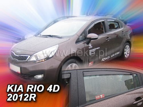 Heko 4 darabos légterelő KIA Rio 4 ajtós sedan 2011- (20157)