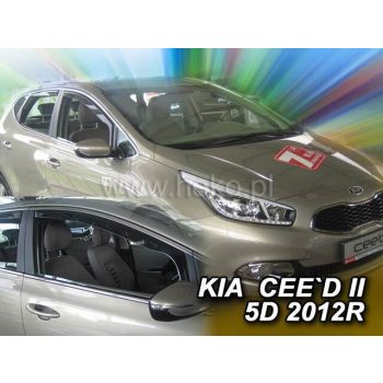  Heko 2 darabos légterelő KIA Cee d 5 ajtós csapott hátú 2012- , KIA Cee d 5 ajtós kombi 2012- (20158