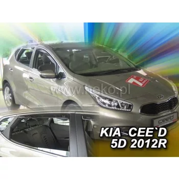   Heko 4 darabos légterelő KIA Cee d 5 ajtós csapott hátú 2012- (20159)