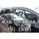 Heko 4 darabos légterelő Kia Optima JF IV 5 ajtós/SW 2016- (20184)