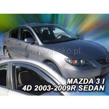   Heko 2 darabos légterelő Mazda 3 4 ajtós sedan 2004-2008 , Mazda 3 5 ajtós csapott hátú 2003-2008 (2