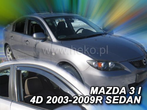 Heko 2 darabos légterelő Mazda 3 4 ajtós sedan 2004-2008 , Mazda 3 5 ajtós csapott hátú 2003-2008 (2