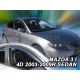 Heko 2 darabos légterelő Mazda 3 4 ajtós sedan 2004-2008 , Mazda 3 5 ajtós csapott hátú 2003-2008 (2