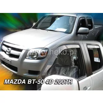   Heko 2 darabos légterelő Mazda BT 50 4 ajtós crew cab 2007-, Mazda BT 50 4 ajtós double cab 2007- (