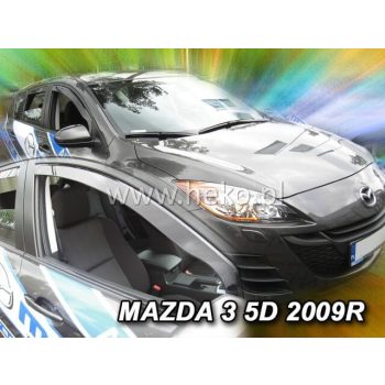   Heko 2 darabos légterelő Mazda 3 4 ajtós sedan 2009- , Mazda 3 5 ajtós csapott hátú 2008- (23149)